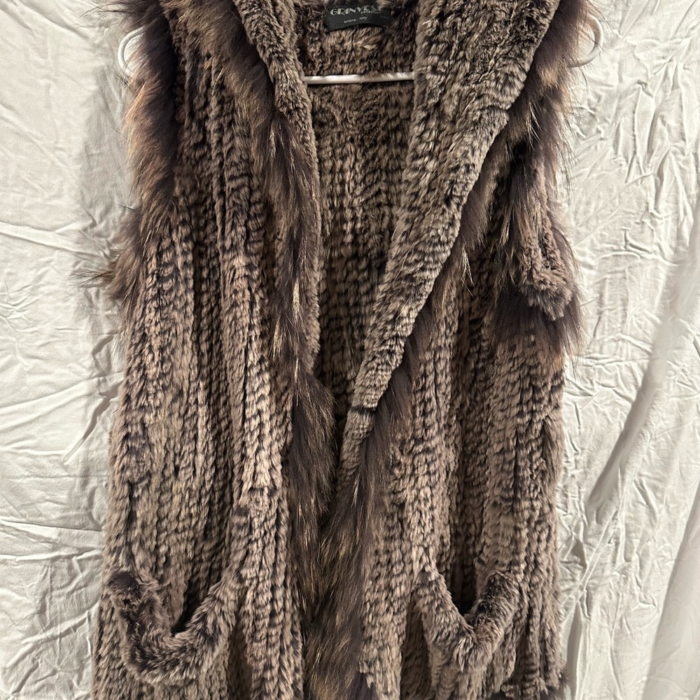 Cozy Brown Fur Vest